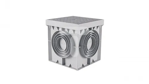 Kabelkasten mit Abdeckung 400x400 ECPOZ.40