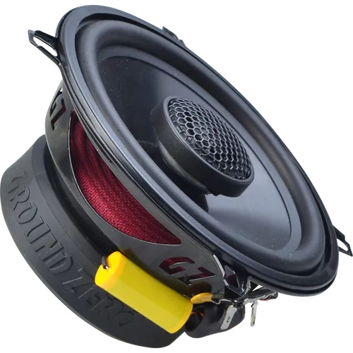 Ground Zero GZRF 5.2SQX – Hochdynamischer 13 cm Koaxial-Lautsprecher - Car-HiFi-Lautsprecher mit 25 mm Seidenkalotten-Hochtöner für klare Höhen und kraftvolle Bässe, ideal für leistungsstarke Audiosysteme ohne Verzerrungen.