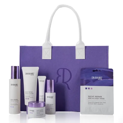 Gesichtspflege Set mit Retinol - 15-teiliges Anti-Aging Geschenkset für anspruchsvolle Hautpflege - Vielseitiges 15-teiliges Gesichtspflege Set mit Retinol für eine effektive 6-Schritte-Routine. Ideal zur Unterstützung der Hautregeneration und für ein gepflegtes Hautbild. Perfekt als Geschenk für Liebhaber hochwertiger Pflegeprodukte.