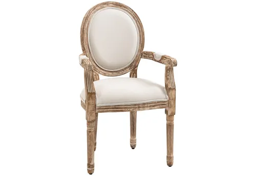 furnicato Esszimmerstuhl Küchenstuhl mit Armlehnen Retro Polsterstuhl 56x56x96 cm (1 St)