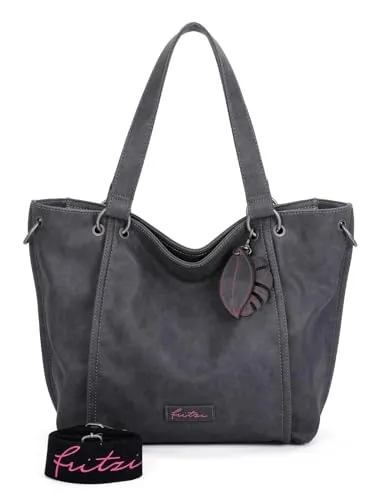 Fritzi aus Preußen Shopper Eco, Anthrazit von Fritzi aus Preußen