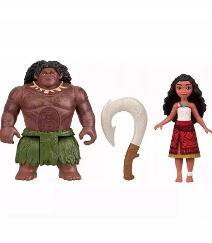 DISNEY MOANA VAIANA zestaw 2 małych lalek Vaiana i Maui Mattel 194735281626