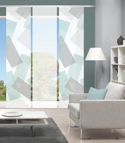 Vision Schiebegardine NAYAH in türkis von Vision