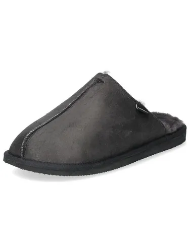 Shepherd of Sweden - Hugo Lammfell-Hausschuhe - Herren - Größe 43 - Damenmode: 100% echtes Lammfell für höchsten Komfort - weich, warm und perfekt für gemütliche Abende zu Hause.