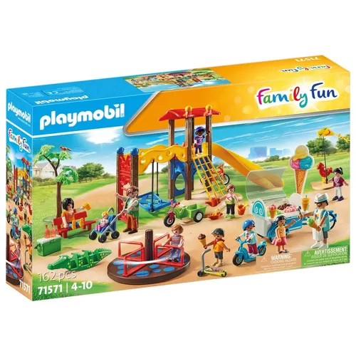 PLAYMOBIL Family Fun 71571 Großer Spielplatz Spiel Set mit Figuren Zubehör NEU
