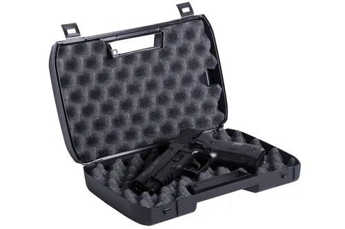 Universal Pistolenkoffer Waffenkoffer Innen ca. 29 x 18,5 cm gepolstert