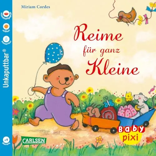 Baby Pixi (unkaputtbar) 71: Reime für ganz Kleine: Unzerstörbares Baby-Buch ab 9 Monaten mit ersten Reimen und Fingerspielen – auch als Badebuch geeignet (71)