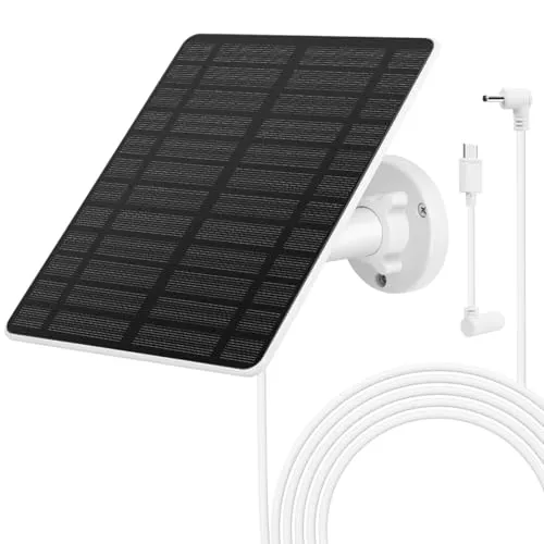 GuKKK 5W Solarmodul für Ring Kamera