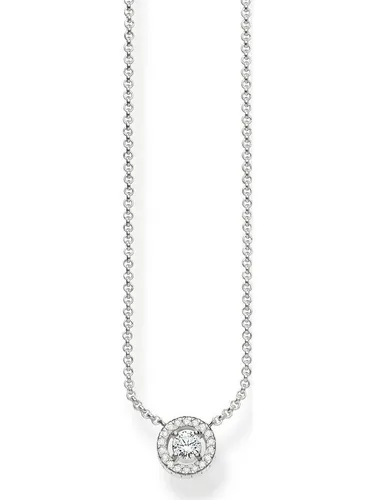 Thomas Sabo Kette Mit Anhänger Light Of Luna Silber 45 cm von THOMAS SABO