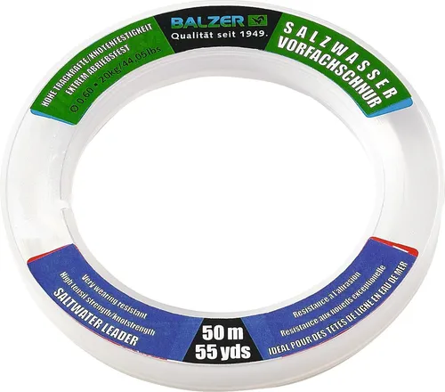 Balzer Schnur Salzwasservorfach & Schlagschnur Länge 50m ø 1,0mm