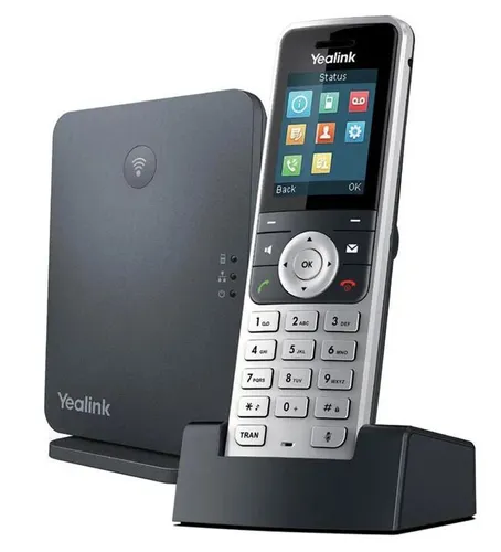 Yealink W53P VOIP Telefon, Schwarz/Silber von Yealink