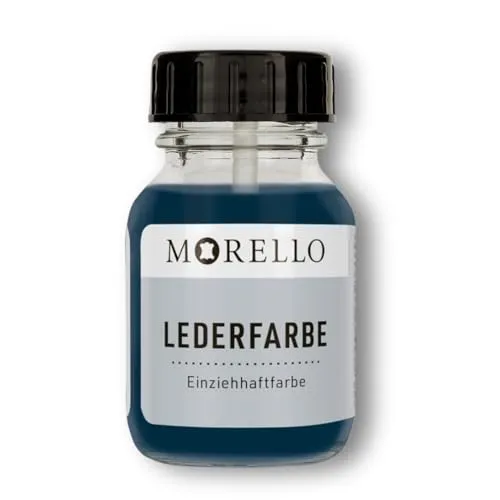 Morello Lederfarbe für Glattleder 40ml Blau / Marine
