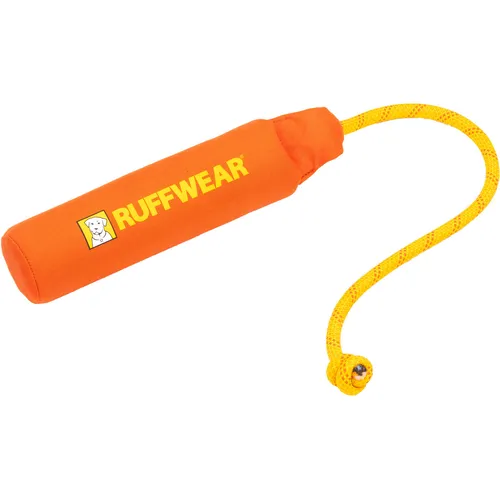 Ruffwear Lunker Schwimmendes Wurfspielzeug für Hunde, Tangelo Orange - Schwimmfähiges Apportierspielzeug aus robustem Polyester, ideal für Wasseraktivitäten mit Ihrem Hund.