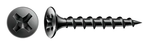 Spax GIX-B Trompetenkopfschraube 3,9 x 30 H2 Grobgewinde phosphatiert - 1891170390305 (VPE: 1.000 Stück)