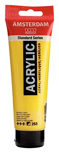 Amsterdam Standard Series Acrylfarbe Tube 120 ml Azogelb Hell 268 (17092682)