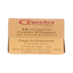 Credo Ersatzklingen zum Credo Hornhauthobel 4744 10 St von Credo Handelsgesellschaft mbH