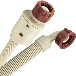 Tecuro Aquastop Sicherheits-Zulaufschlauch 1,50 m - Zuverlässiger Zulaufschlauch für Wasch- und Spülmaschinen mit innovativem Schlauch-in-Schlauch-System. Schützt effektiv vor Wasserschäden und bietet maximale Sicherheit.