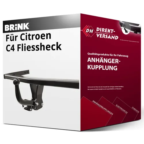 Brink Starre Anhängerkupplung für Citroen C4 (2004-2011)