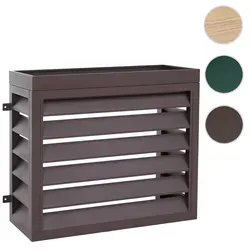 Verkleidung für Klimaanlage/Wärmetauscher HWC-O43 mit Pflanzkasten und Abdeckung 80x97x38cm