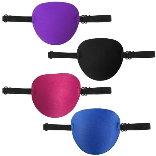 Verstellbare 3D-Augenklappe für Erwachsene und Kinder