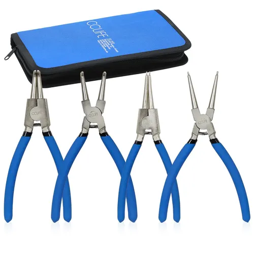 CCLIFE Zange für Sicherungsringe 150 mm für Seger-Ringe von CCLIFE