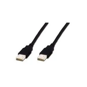 Assmann USB connection cable. type A M/M. 3.0m. USB 2.0 compatible. UL. bl (AK-300100-030-S)