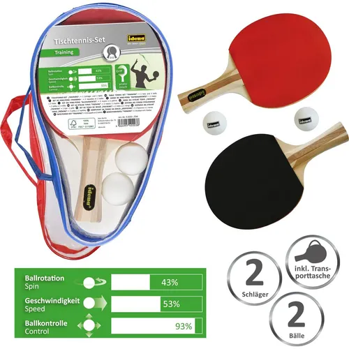 Idena Tischtennis-Set Training 5teilig (40203)