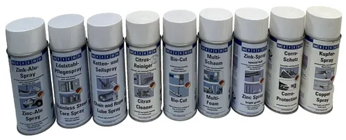 Produktbild WEICON Aluminium-Spray A-100 abriebfest 400 ml | Aluminiumspray A100