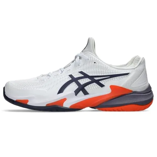 ASICS COURT FF 3 CLAY Herren Tennisoutdoorschuhe - Tennisschuhe mit TWISTRUSS Support System für schnelle Drehungen und verbesserte Stabilität. Optimal für kraftvolle Aufschläge und schnelle Erholung zwischen den Schlägen.