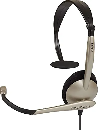 Koss CS95 Headset schwarz/silber [KH7016] in gold von Koss