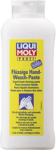 Liqui Moly 3355 Handwaschpaste 500ml - Seife zur gründlichen und schonenden Reinigung von stark verschmutzten Händen, entfernt Farben, Öl und Bremsabrieb, dermatologisch getestet und sparsam im Verbrauch.