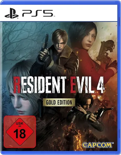 PS5 Resident Evil 4 Remake Gold Edition – Spannendes Gameplay für die PlayStation 5 - Erlebe das packende Abenteuer in der Gold Edition für PS5. Mit verbesserten Grafiken und fesselndem Storytelling wird jedes Spiel zum Erlebnis!