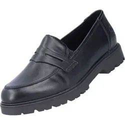 Rieker Damen Slipper 45560 in schwarz von Rieker