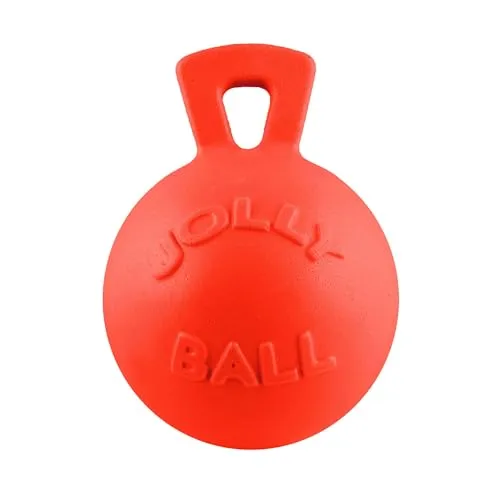Jolly Ball Pferd - Orange mit Vanilleduft - Hundebälle mit einzigartigem Vanilleduft, ideal für spielerische Stunden und fördert die Bindung zwischen Hund und Halter.