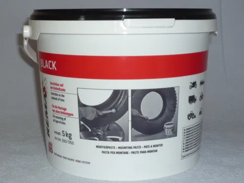 Tip Top Universal Montagepaste SCHWARZ 5 KG, Montierpaste, Montagewachs >593176<