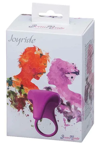 BeauMents Joyride Purple - Vibro-Penisring - Penisring mit Klitoris- und Hodenstimulator, 5 Vibrationsmodi, wasserdicht und wiederaufladbar für intensiven Genuss und langanhaltende Erektionen.