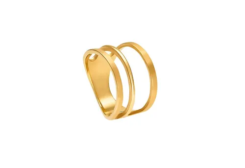 Heideman Fingerring Unda (Ring, 1-tlg., inkl. Geschenkverpackung), Stapelring