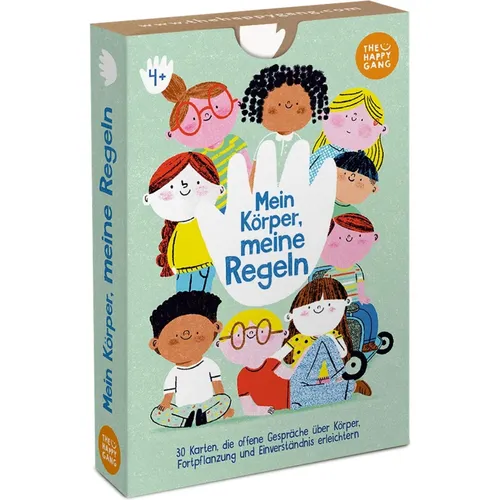 The Happy Gang 3103750 Mutmachkarten Mein Körper, Meine Regeln, 30 Achtsamkeitskarten für Körperkunde, Bestärkung, Achtsamkeit, Aufklärung für Kinder ab 4 Jahren