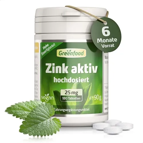 Zink aktiv, hochdosiert, 25mg