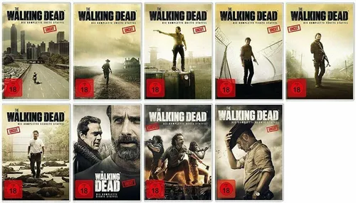 THE WALKING DEAD komplett STAFFEL 1 2 3 4 5 6 7 8 9 UNCUT TVSerie DVD Collection