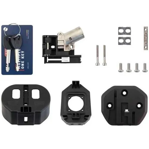 Haibike TRK ALLTRACK Yamaha Batterie Assy Set - Sonstiges Fahrradzubehör - Komplettes Set mit Batterieschloss, Halterung und Befestigungsplatte für eine einfache Installation und sicheren Halt.