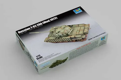 TRUMPETER 07149 1:72 RUSSIAN T-62 ERA (Mod.1972) Plastic Model Kit