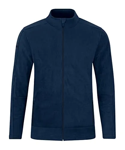 JAKO Fleecejacke Micro-Fleece dunkelblau Damen - Funktionsjacke aus 100% Polyester, waschbar bei 40°C. Ideal für Berufsbekleidung mit hohem Tragekomfort, seitlichen Reißverschlusstaschen und modernem Design.