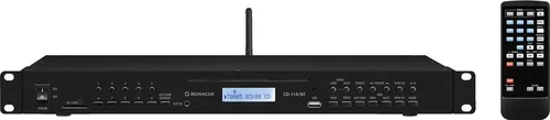 Monacor CD-114/BT Single CD-Player mit Bluetooth von MONACOR