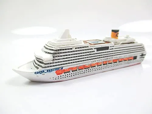 Schiff Modell Kreuzfahrtschiff MS Costa Fascinosa 12cm Poly Cruise Ship,NEU