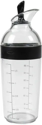 Oxo Good Grips Dressing Shaker, schwarz (schwarz, transparent)