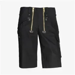 Oyster Arbeitsshorts Oyster Zunfthose kurz Canvas schwarz Lenz Dachdecker Zimmermann 54