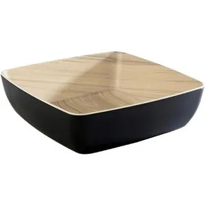 APS Schale FRIDA schwarz 2,65 l - Elegante Geschirr-Schale mit 2,65 l Fassungsvermögen, ideal für stilvolle Servierung von Speisen.