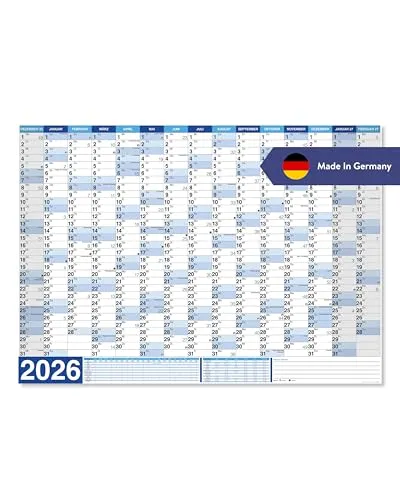 Wandkalender XXL 2026 | 15 Monate Dez 2025