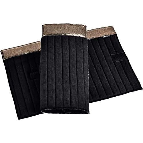 Bandagen-Unterlagen KLETT GLITTER - Sonstige Bandagen-Unterlagen KLETT GLITTER, 45 x 45 cm, mit schimmerndem Glitter-Effekt für einen stylishen Look beim Reiten.